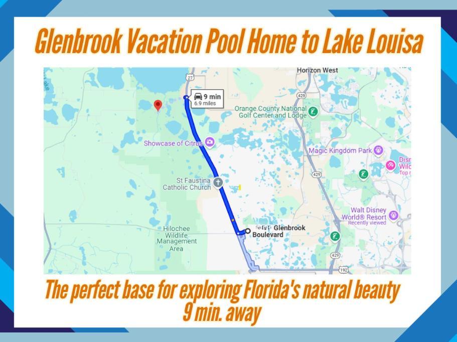 Glenbrook Vacation Poolspa Home 올랜도 외부 사진